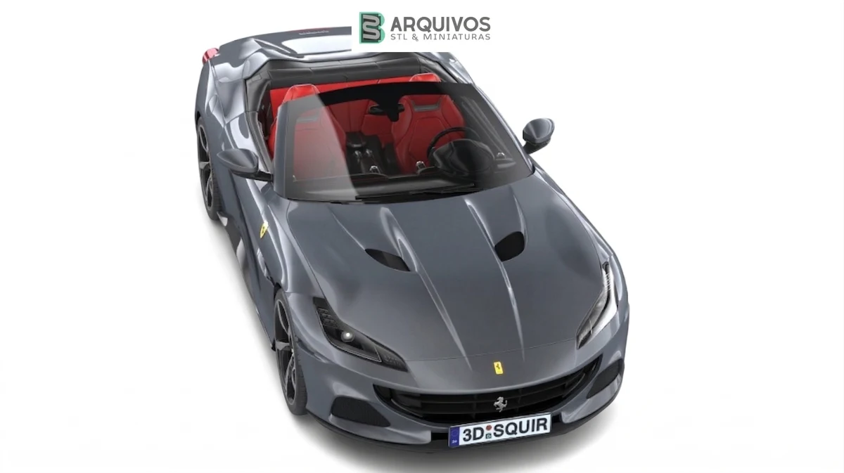Modelo 3D STL - Ferrari Portofino M 2021 — foto 5
